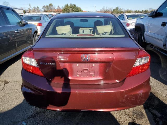 Photo 6 from auction – 2012 HONDA CIVIC LX with VIN 19XFB2F50CE355717