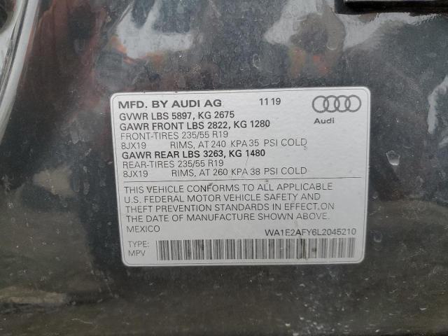 صورة رقم 14 من المزاد - 2020 AUDI Q5 E PREMI مع VIN WA1E2AFY6L2045210
