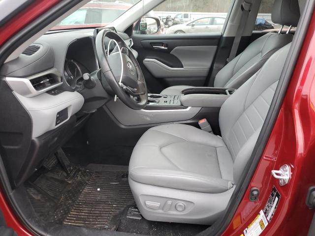 Photo 7 from auction – 2022 TOYOTA HIGHLANDER with VIN 5TDGZRBH2NS581663