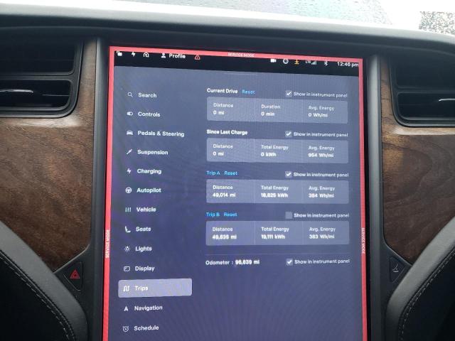 Photo 9 from auction – 2018 TESLA MODEL X with VIN 5YJXCBE20JF104504