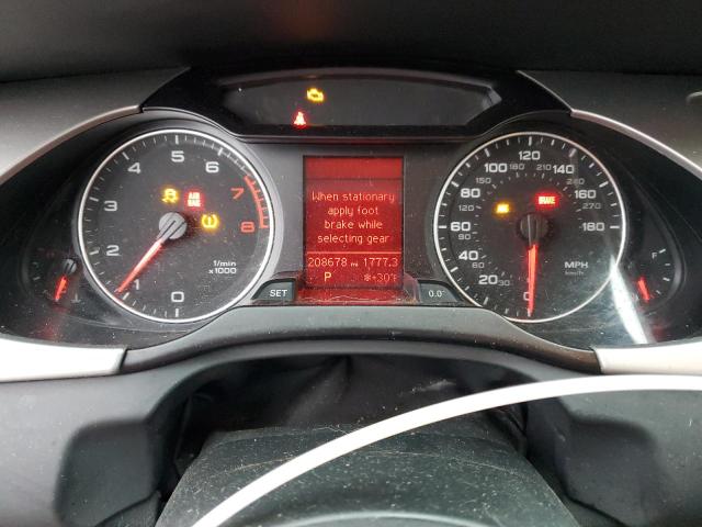 Photo 9 from auction – 2009 AUDI A4 2.0T AV with VIN WAUVF78K19A189104