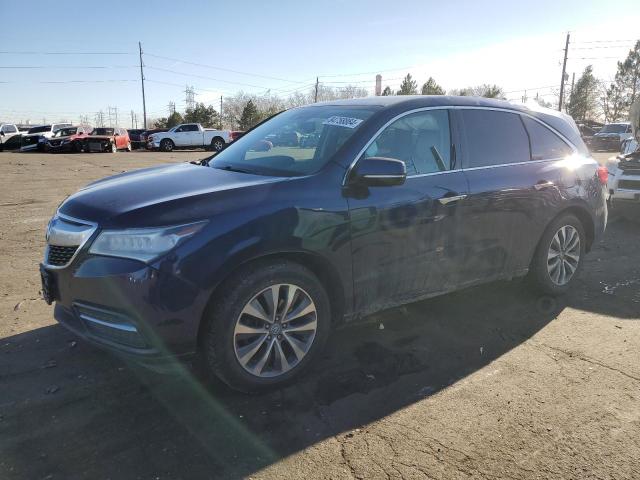ACURA MDX TECHNO 2014 with VIN 5FRYD4H49EB009986 - Photo from auction