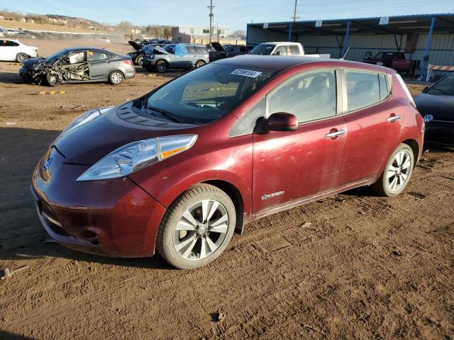 NISSAN LEAF SV 2016 with VIN 1N4BZ0CP4GC302025 - Photo from auction