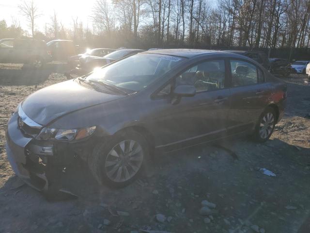 HONDA CIVIC EX 2010 with VIN 19XFA1F80AE008148 - Photo from auction