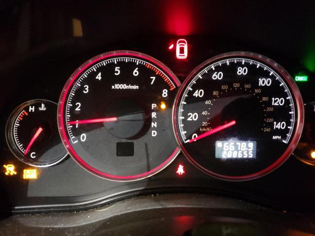 Photo 9 from auction – 2008 SUBARU LEGACY 2.5 with VIN 4S3BL626787224549