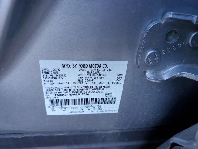 Photo 14 from auction – 2023 FORD EXPLORER L with VIN 1FMSK8FH0PGB17654