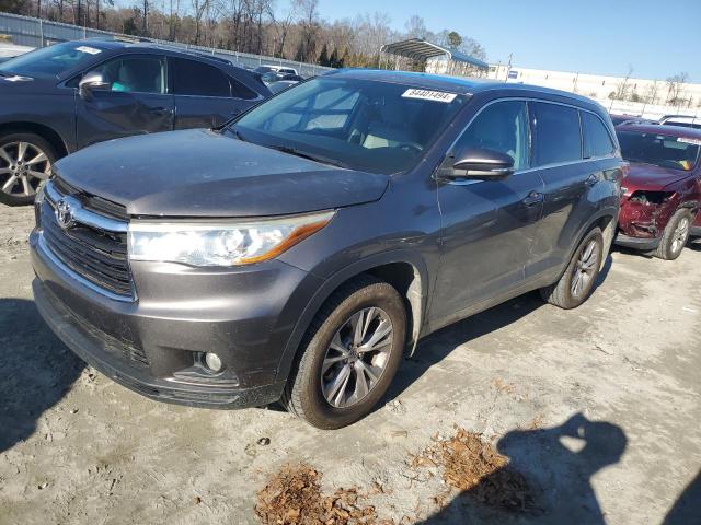 TOYOTA HIGHLANDER 2015 مع رقم تعريف المركبة 5TDJKRFHXFS085564 - صورة من المزاد
