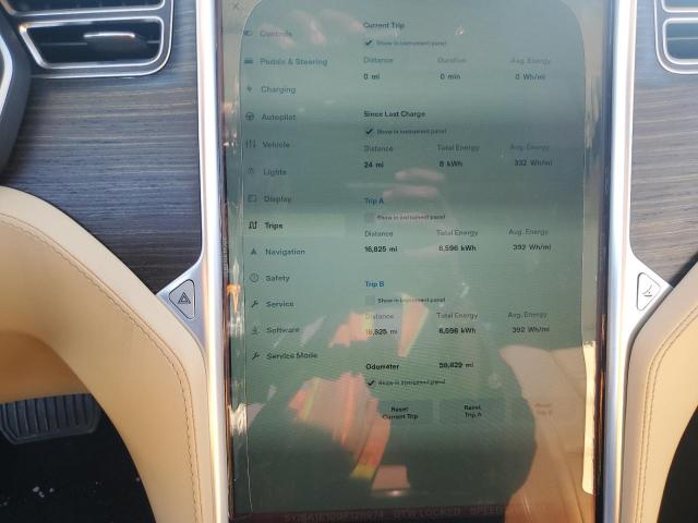 Photo 9 from auction – 2016 TESLA MODEL S with VIN 5YJSA1E10GF128974