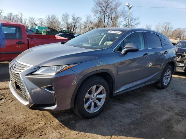 LEXUS RX 350 BAS 2016 with VIN 2T2BZMCAXGC021850 - Photo from auction