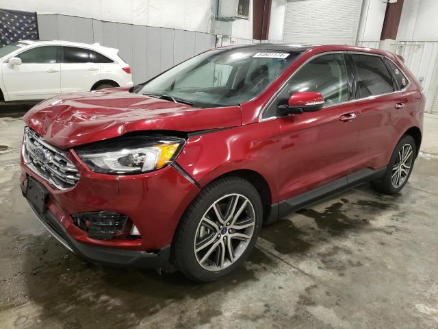 FORD EDGE TITAN 2019 with VIN 2FMPK4K90KBC73867 - Photo from auction