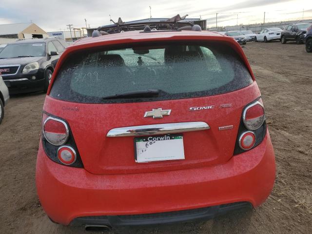 Photo 6 from auction – 2014 CHEVROLET SONIC RS with VIN 1G1JH6SB4E4173799