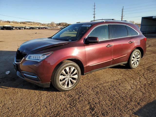 ACURA MDX TECHNO 2014 with VIN 5FRYD4H43EB007859 - Photo from auction