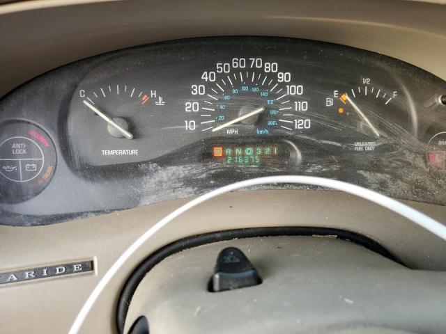 Photo 9 from auction – 1998 BUICK CENTURY CU with VIN 2G4WS52M0W1479837
