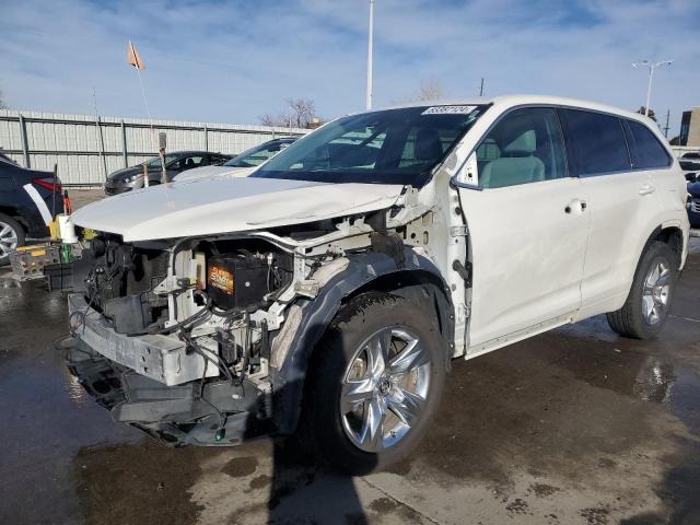 TOYOTA HIGHLANDER 2017 with VIN 5TDDZRFH1HS391953 - Photo from auction