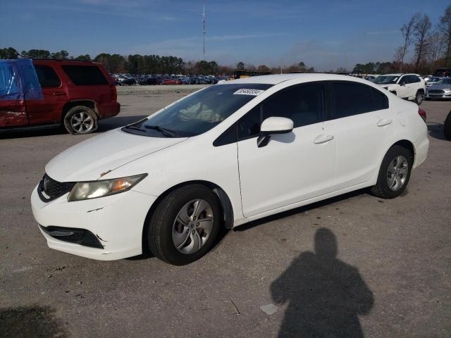 HONDA CIVIC LX 2014 with VIN 19XFB2F56EE009481 - Photo from auction