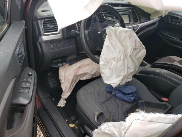 Photo 8 from auction – 2017 TOYOTA HIGHLANDER with VIN 5TDZARFHXHS025566
