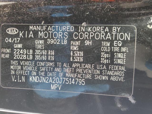 Photo 14 from auction – 2018 KIA SOUL with VIN KNDJN2A20J7514795