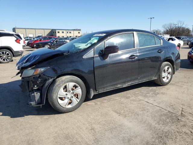 HONDA CIVIC LX 2015 with VIN 2HGFB2F57FH511407 - Photo from auction