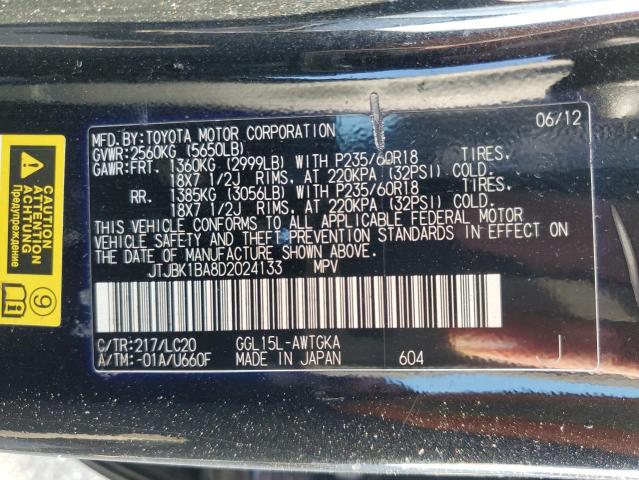 Photo 14 from auction – 2013 LEXUS RX 350 BAS with VIN JTJBK1BA8D2024133