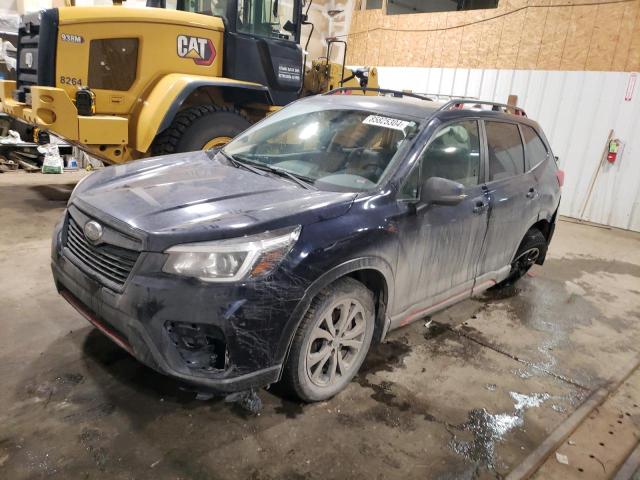 SUBARU FORESTER S 2019 with VIN JF2SKAPC9KH458229 - Photo from auction