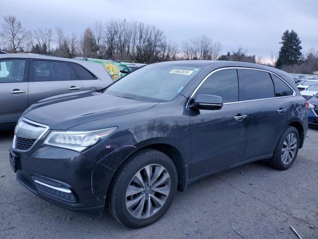 ACURA MDX TECHNO 2015 with VIN 5FRYD4H44FB022114 - Photo from auction