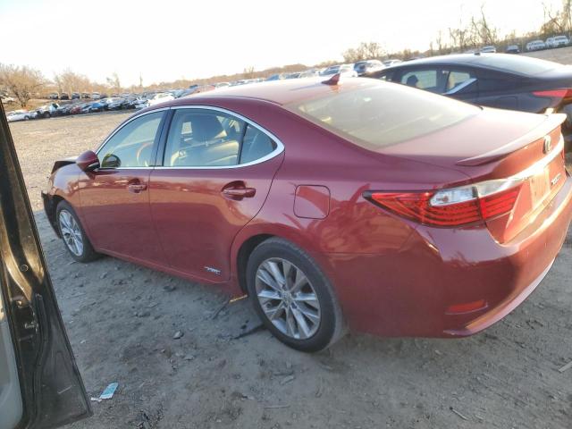 Photo 2 from auction – 2013 LEXUS ES 300H with VIN JTHBW1GG3D2011020