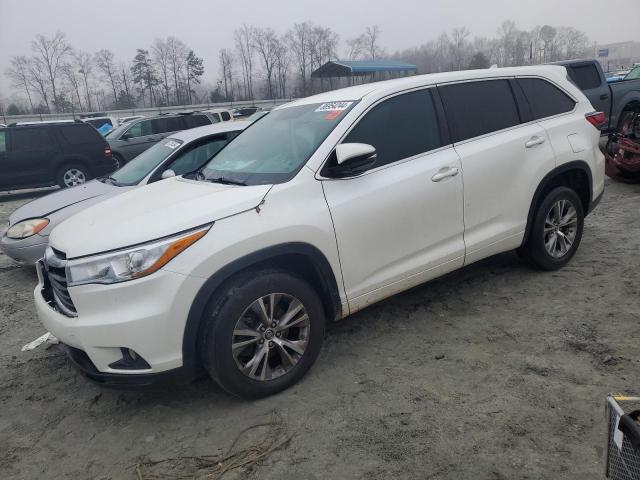 TOYOTA HIGHLANDER 2016 with VIN 5TDZKRFH9GS150506 - Photo from auction