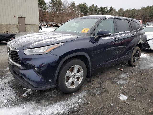 TOYOTA HIGHLANDER 2020 with VIN 5TDBZRBH8LS516128 - Photo from auction