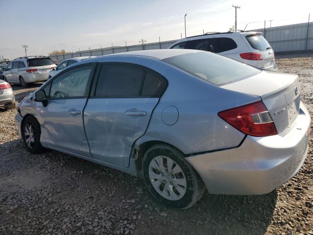 Photo 2 from auction – 2012 HONDA CIVIC LX with VIN 2HGFB2F51CH551302