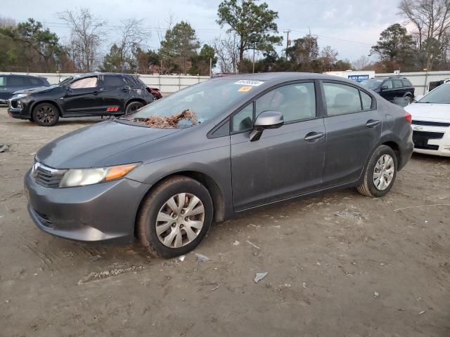 HONDA CIVIC LX 2012 with VIN 19XFB2F52CE093408 - Photo from auction