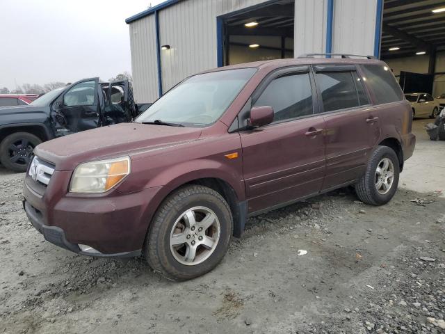 HONDA PILOT EXL 2007 with VIN 5FNYF28727B016923 - Photo from auction