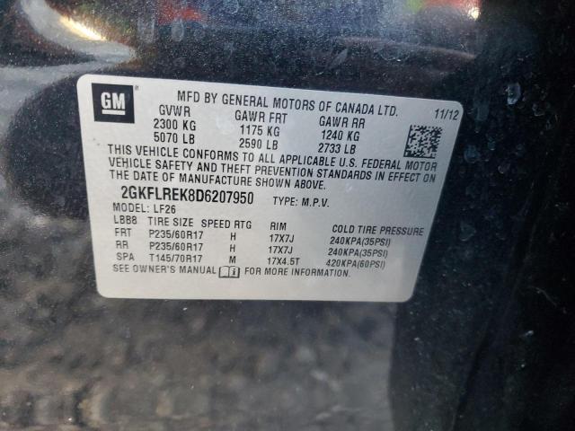 Photo 14 from auction – 2013 GMC TERRAIN SL with VIN 2GKFLREK8D6207950