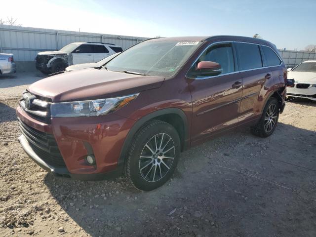 TOYOTA HIGHLANDER 2017 with VIN 5TDKZRFH0HS509949 - Photo from auction