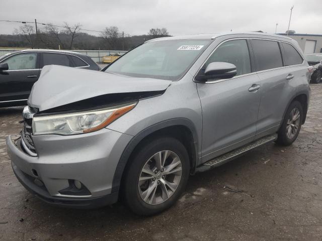 TOYOTA HIGHLANDER 2015 with VIN 5TDKKRFH6FS052341 - Photo from auction