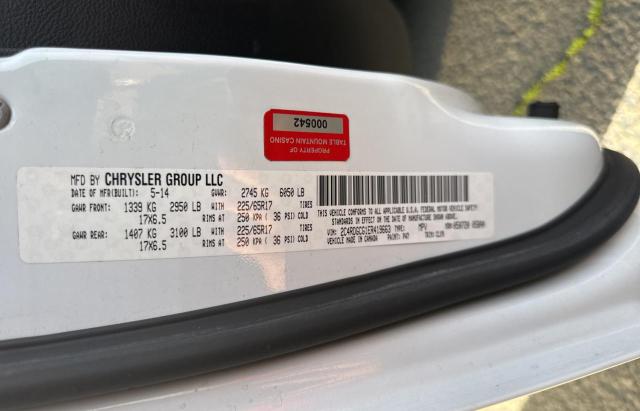 Photo 10 from auction – 2014 DODGE GRAND CARA with VIN 2C4RDGCG1ER419663