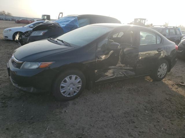 HONDA CIVIC LX 2012 with VIN 19XFB2F51CE326243 - Photo from auction