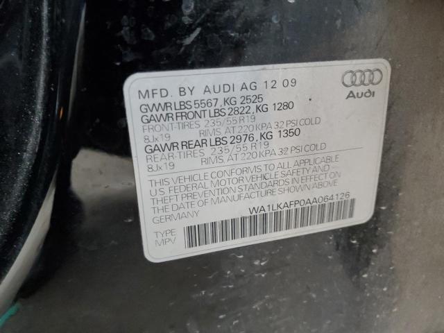 Photo 14 from auction – 2010 AUDI Q5 PREMIUM with VIN WA1LKAFP0AA064126