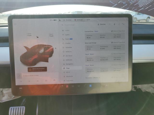 Photo 9 from auction – 2021 TESLA MODEL Y with VIN 5YJYGDEF9MF194666