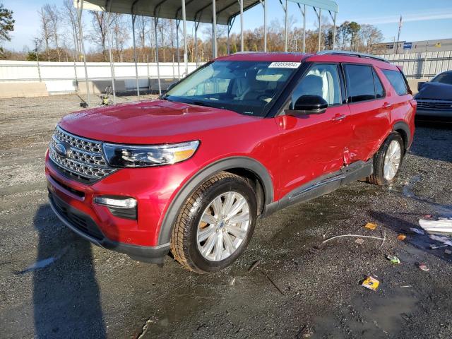 FORD EXPLORER L 2020 with VIN 1FMSK7FH3LGC56701 - Photo from auction