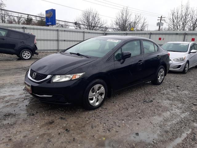 HONDA CIVIC LX 2014 with VIN 2HGFB2F59EH537506 - Photo from auction
