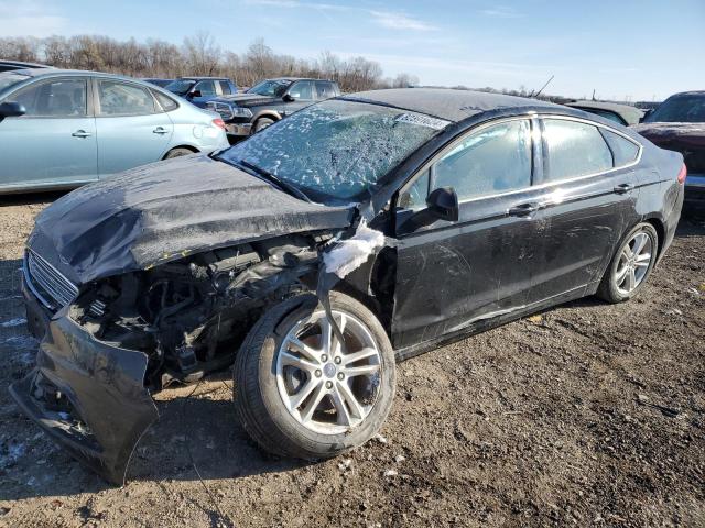FORD FUSION SE 2018 with VIN 3FA6P0HD3JR223783 - Photo from auction