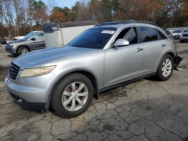INFINITI FX35 2005 with VIN JNRAS08UX5X104970 - Photo from auction