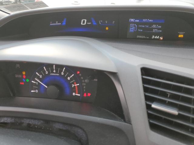 Photo 9 from auction – 2012 HONDA CIVIC LX with VIN 19XFB2F5XCE384741