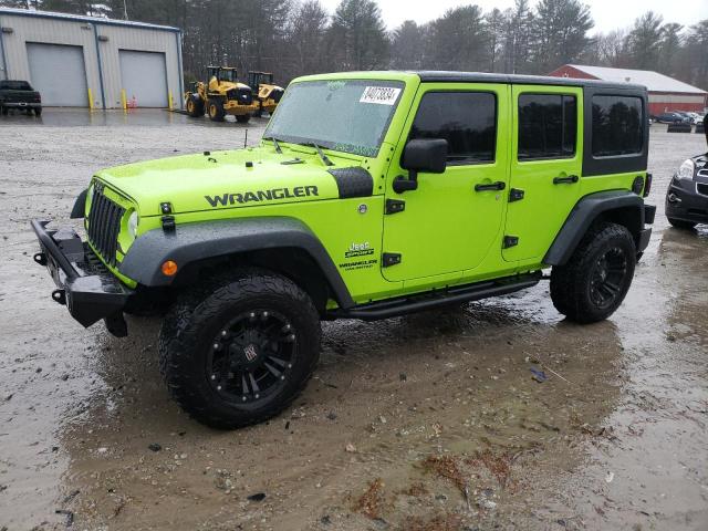 JEEP WRANGLER U 2013 with VIN 1C4BJWDG0DL542834 - Photo from auction