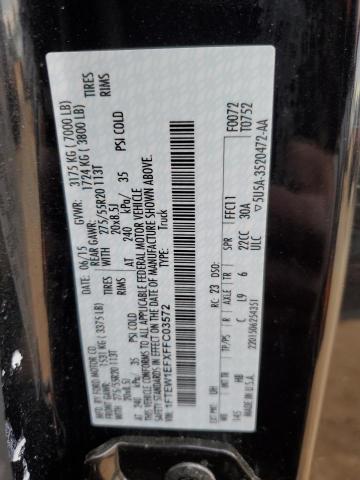 Photo 14 from auction – 2015 FORD F150 SUPER with VIN 1FTEW1EFXFFC03572