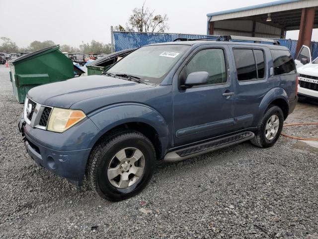 NISSAN PATHFINDER 2005 with VIN 5N1AR18W45C744484 - Photo from auction