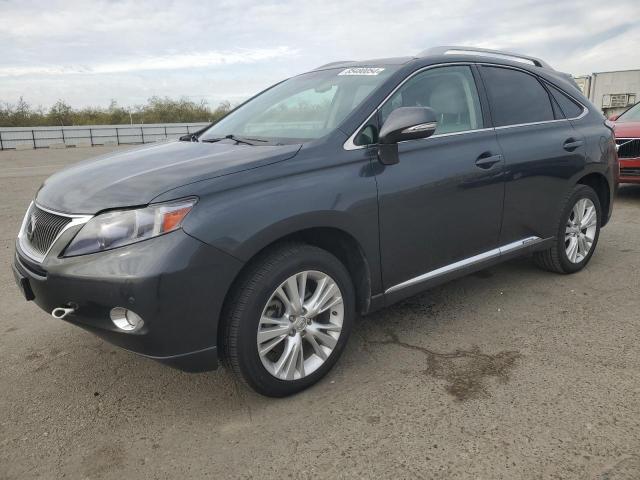 LEXUS RX 450H 2010 with VIN JTJBC1BA6A2031509 - Photo from auction