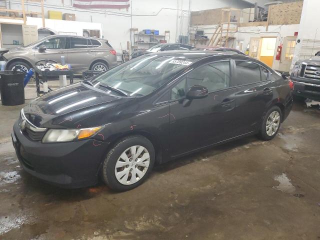 HONDA CIVIC LX 2012 with VIN 19XFB2F57CE391954 - Photo from auction