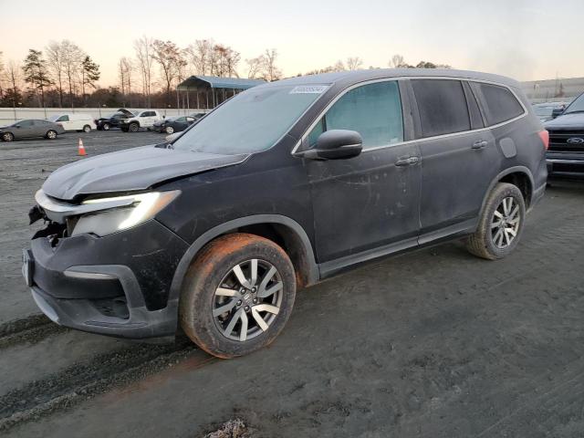 HONDA PILOT EX 2019 with VIN 5FNYF6H37KB095485 - Photo from auction