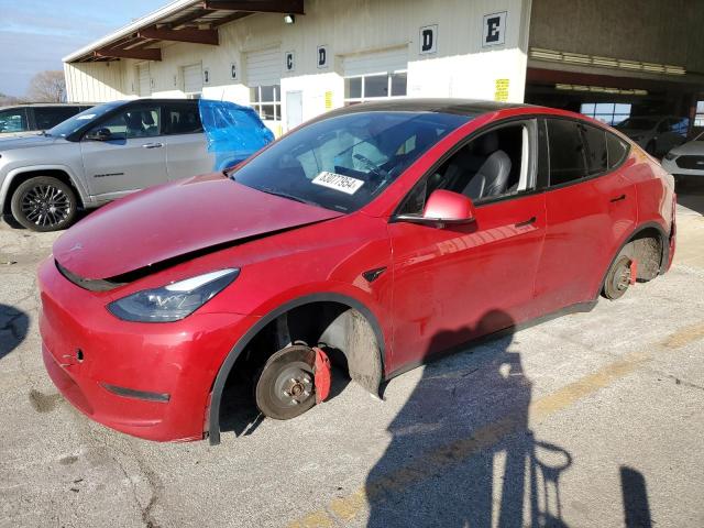 TESLA MODEL Y 2021 مع رقم تعريف المركبة 5YJYGDEF8MF201543 - صورة من المزاد
